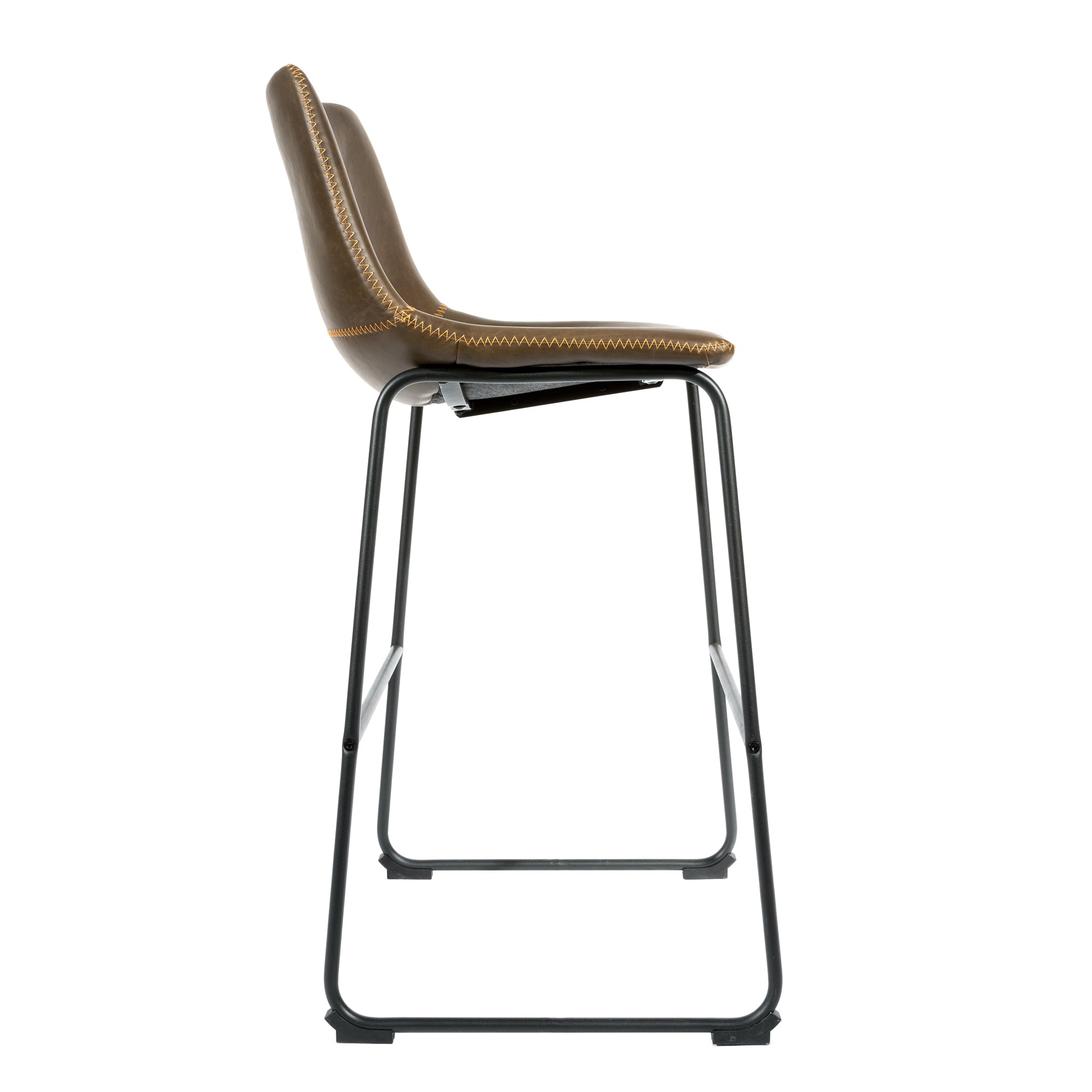 Dexter Chesnut Brown Set of Kitchen Two Bar Stools